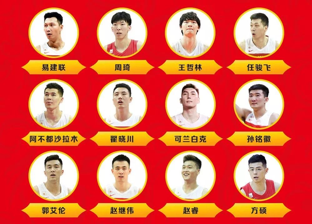 中国男篮12人大名单个人资料 中国男篮12人大名单个人资料